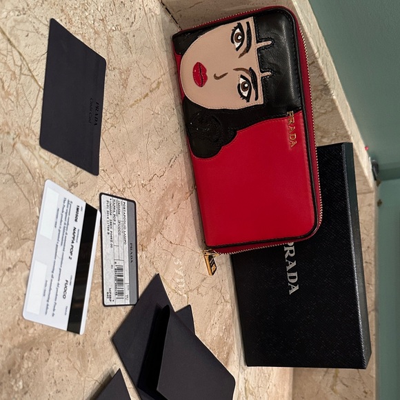 PRADA POP ART WALLET 2 - Picture 2 of 14